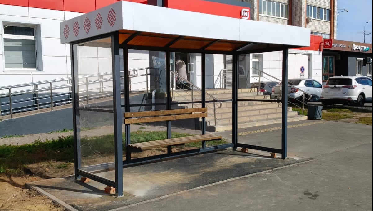 Около 2 млн рублей выделено на установку остановочных павильонов в Йошкар-Оле