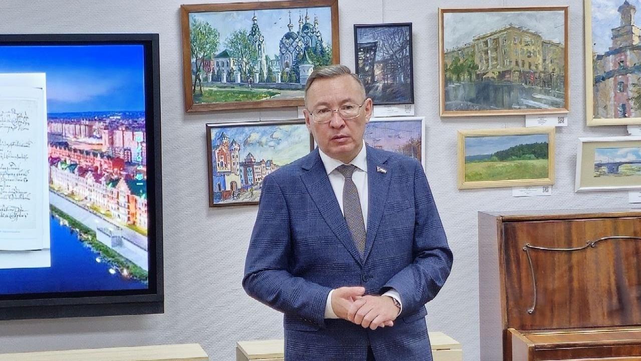 Евгения Кузьмина наградили медалью ордена «За заслуги перед Марий Эл»