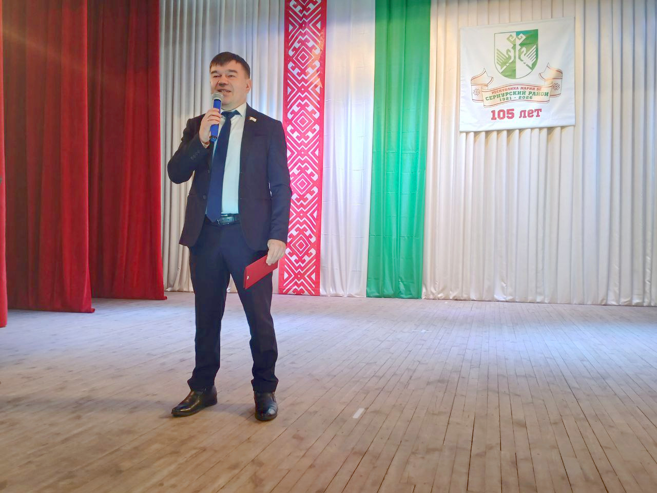 Накануне Сернурский район поздравляли со 105-летием