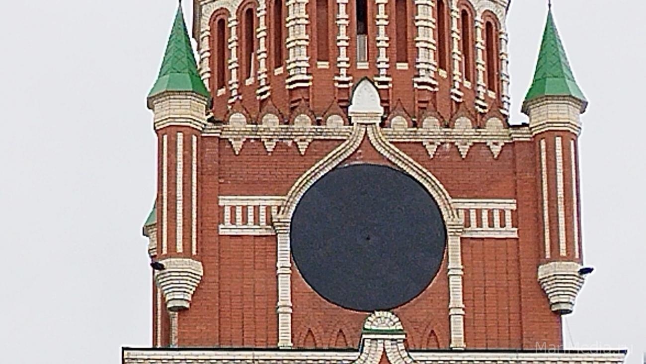 Ремонт часов на Благовещенской башне затягивается