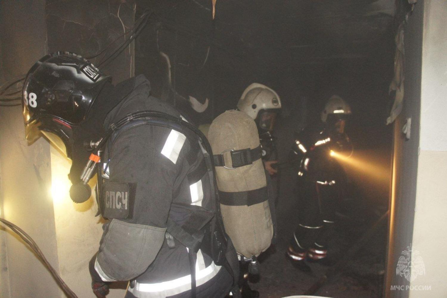 В Марий Эл произошёл смертельный пожар в посёлке Красногорский