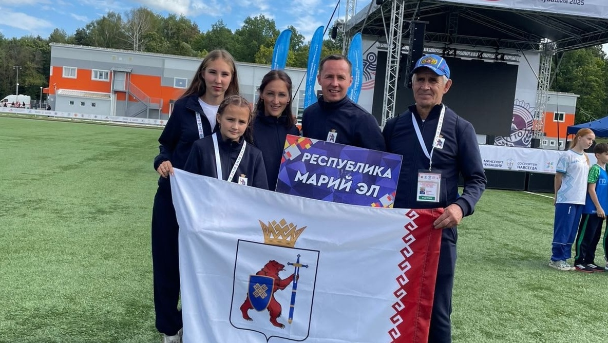 Семья Зуевых из Марий Эл одержала победу в одной из программ фестиваля ГТО в Чувашии