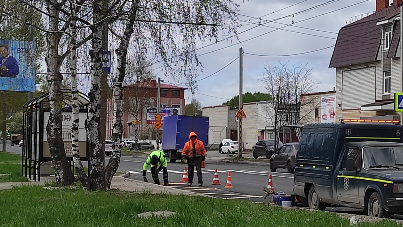 На улице Дружбы в Йошкар-Оле появился долгожданный пешеходный переход