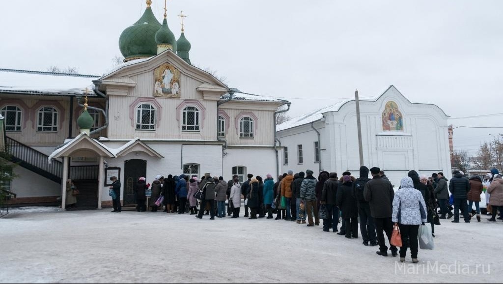В храмах Марий Эл освящают воду