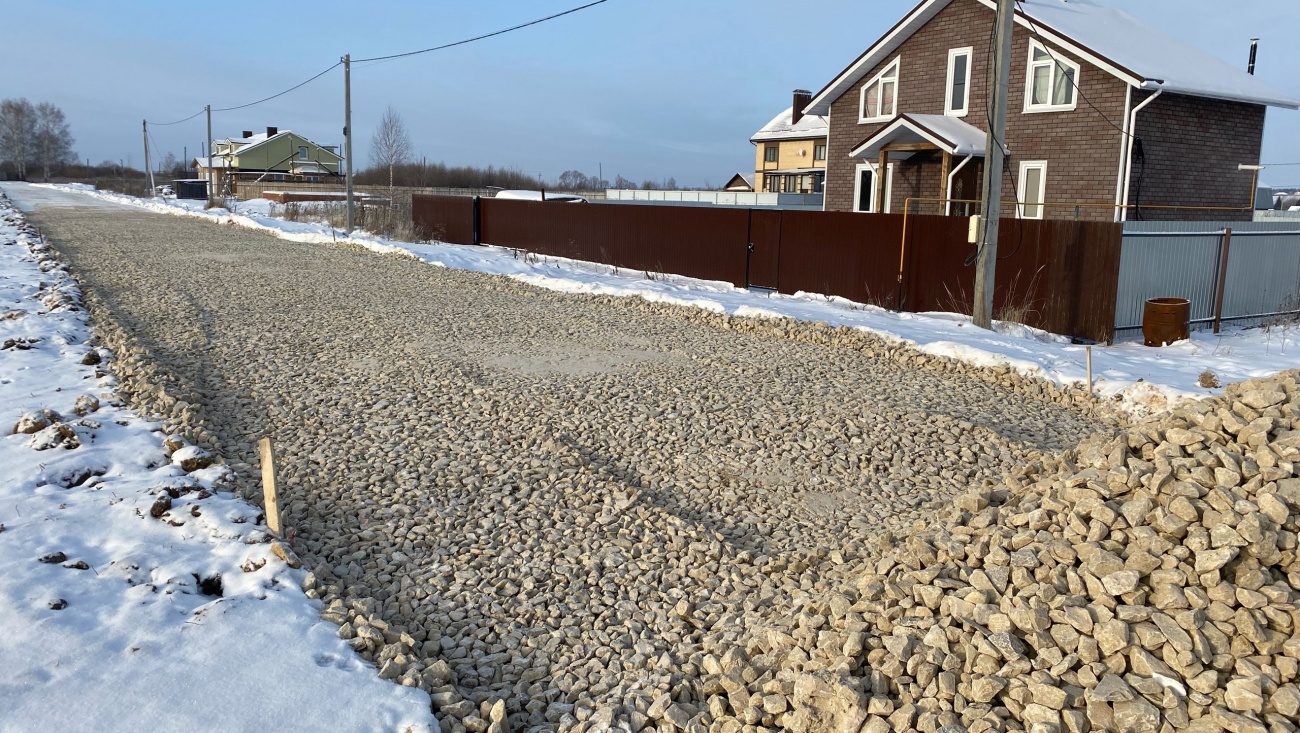 В Шоя-Кузнецово ведётся ремонт дорог