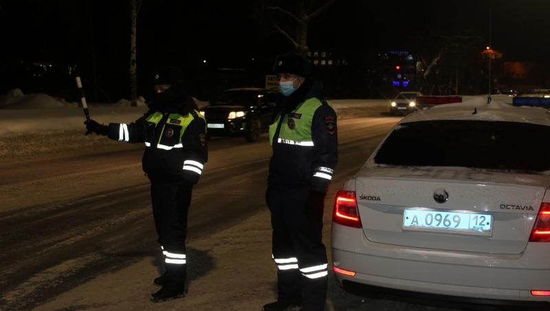 За сутки в Марий Эл пресечено более 250 нарушений ПДД