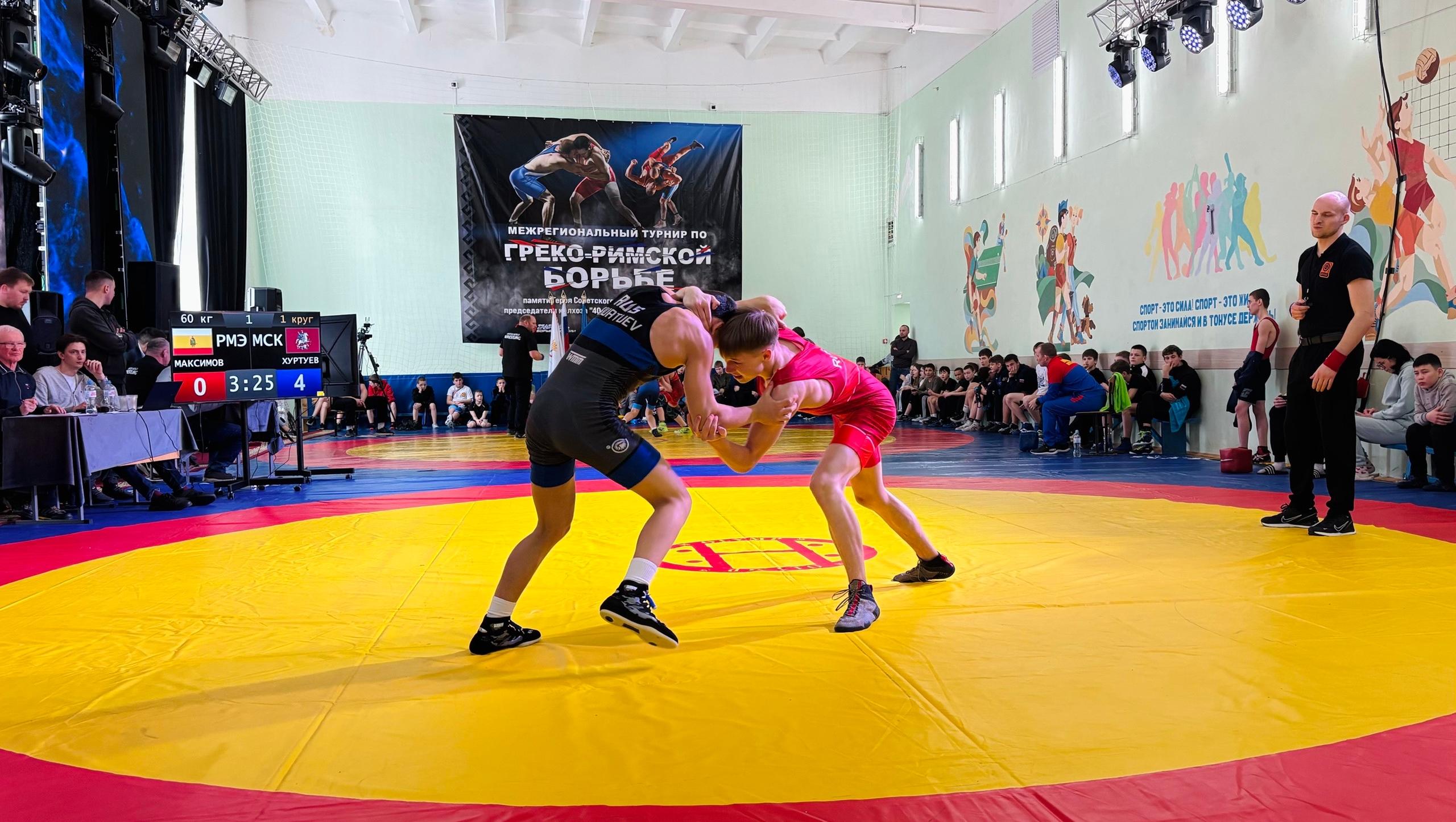 Новый Торъял собрал борцов из 20 субъектов страны