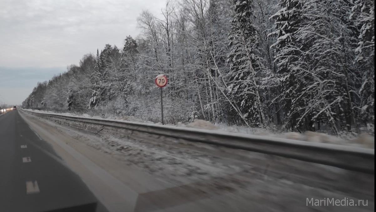 Сегодня дважды будет перекрыт Сернурский тракт