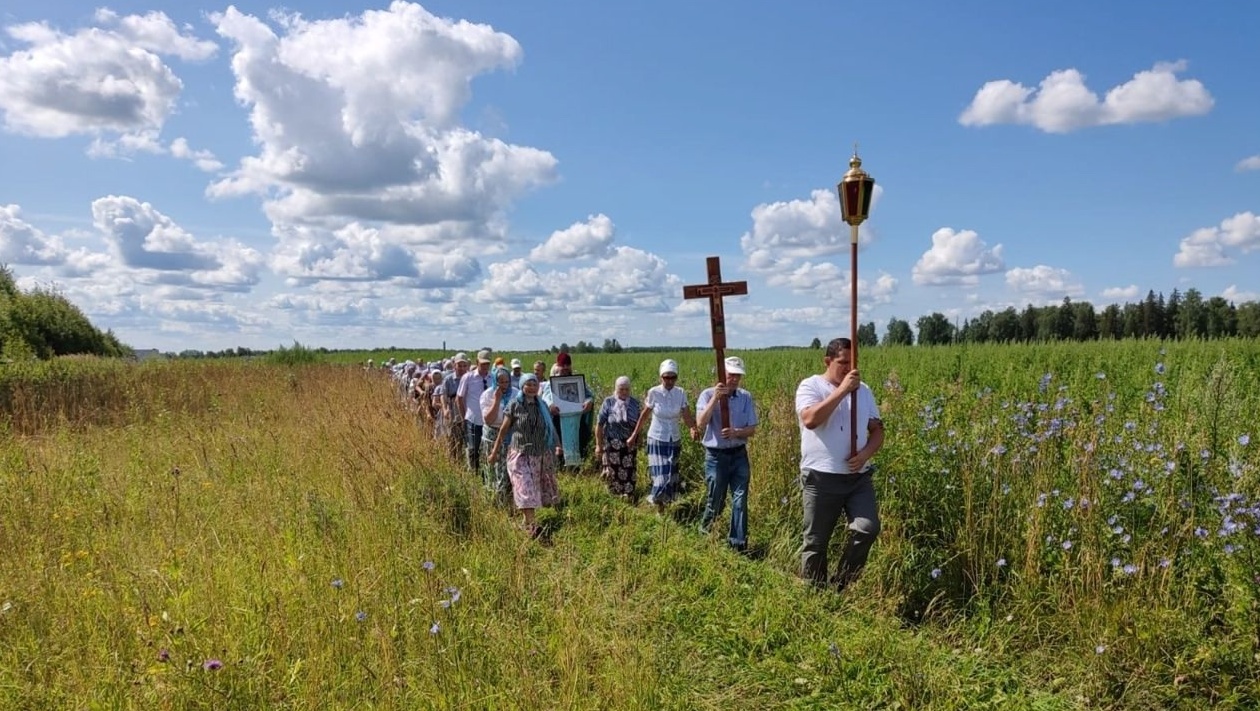 Крестный ход с Седмиезерной иконой в Советском районе завершится в конце недели