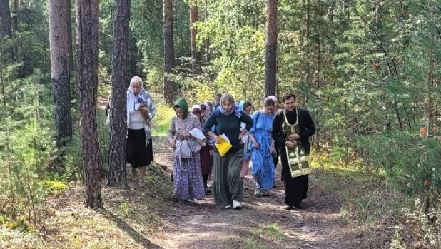 В Марий Эл прошёл крестный ход к часовне на устье Ветлуги