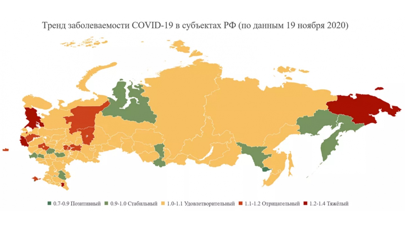 Эксперты по статистике уверяют, что COVID-19 пойдёт на спад в конце ноября