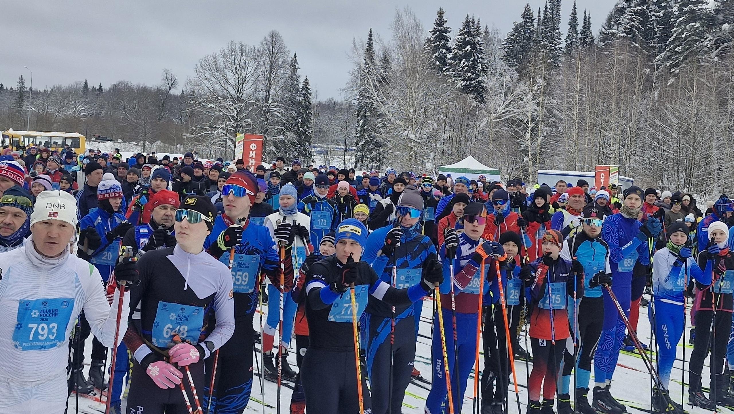 В Корте прошла массовая гонка «Лыжня России»