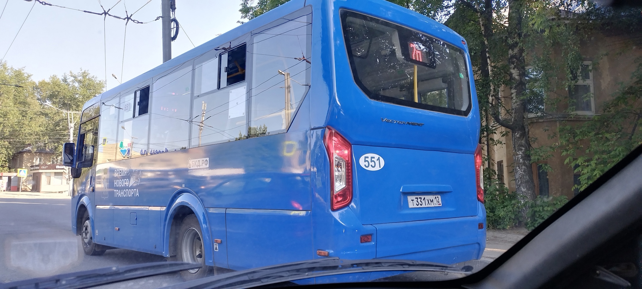 В Йошкар-Оле поменялась схема движения общественного транспорта