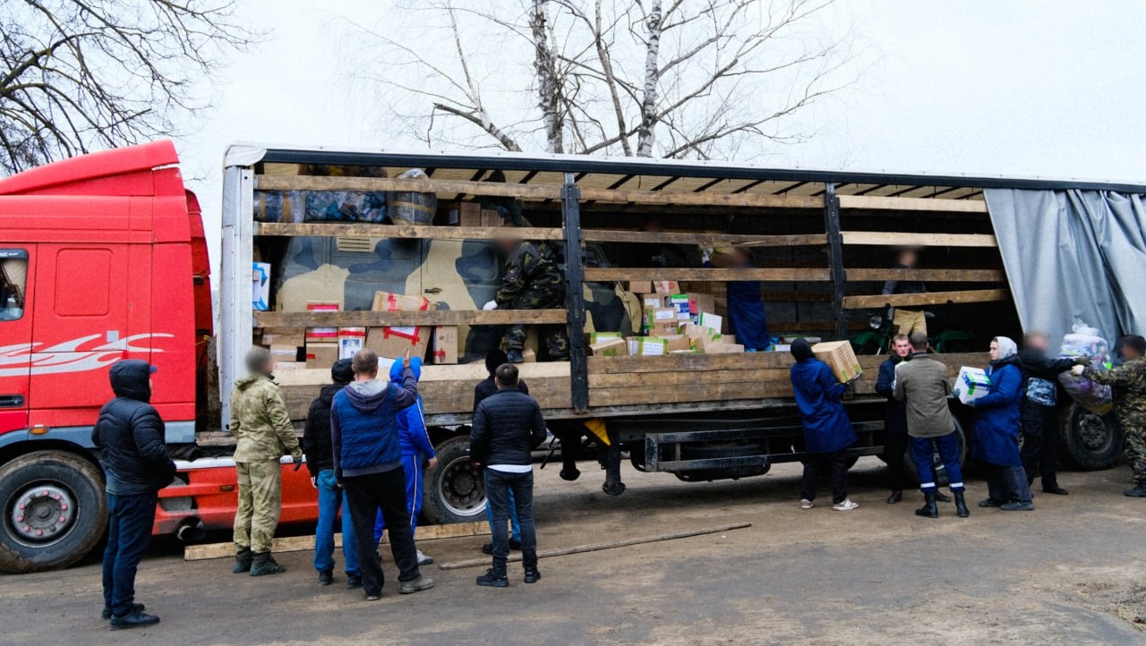 Из Марий Эл в зону СВО и приграничье отправилось пять фур с гуманитарной помощью