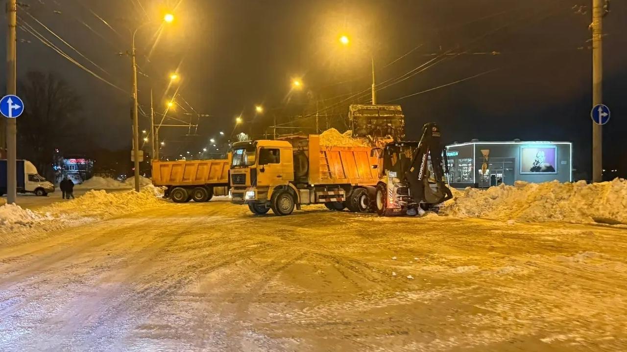 Какие улицы в Йошкар-Оле будут перекрыты из-за уборки снега