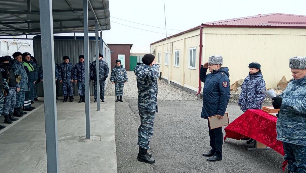 Андрей Вырвич посетил отряд полиции Марий Эл в Северо-Кавказском регионе