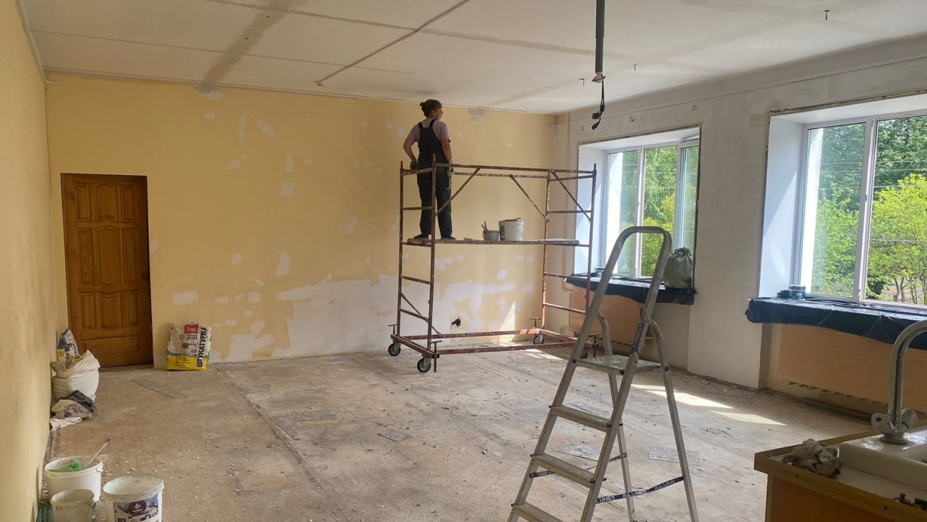 В школах Семёновки ремонтируют кабинеты под две «Точки роста»