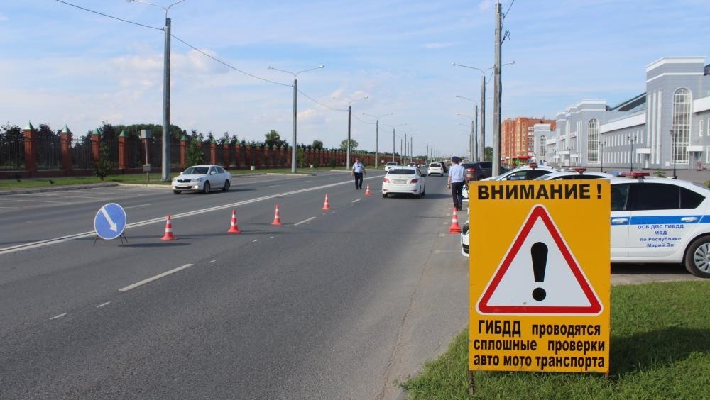 На дорогах Марий Эл пройдут массовые проверки водителей на трезвость