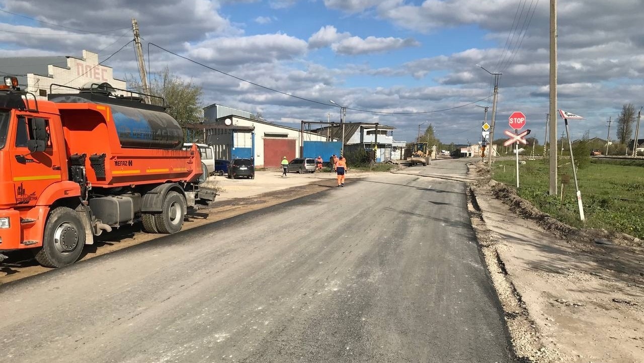 В Йошкар-Оле досрочно завершают ремонт улицы Складской