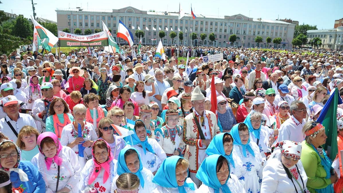В Йошкар-Оле с размахом отметили праздник «Пеледыш пайрем»