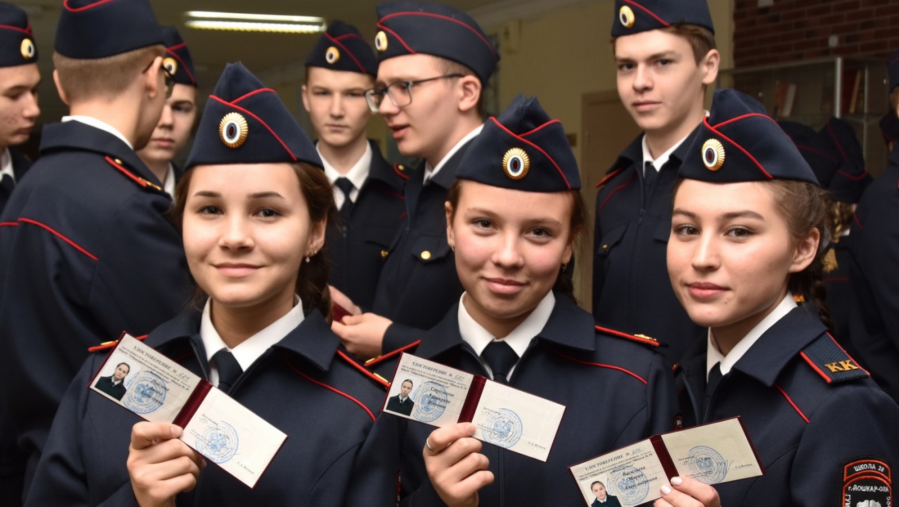 В Йошкар-Оле юные кадеты приняли присягу