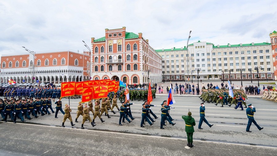 В Йошкар-Оле 9 мая на ряде улиц будет ограничено движение и запрещены стоянки