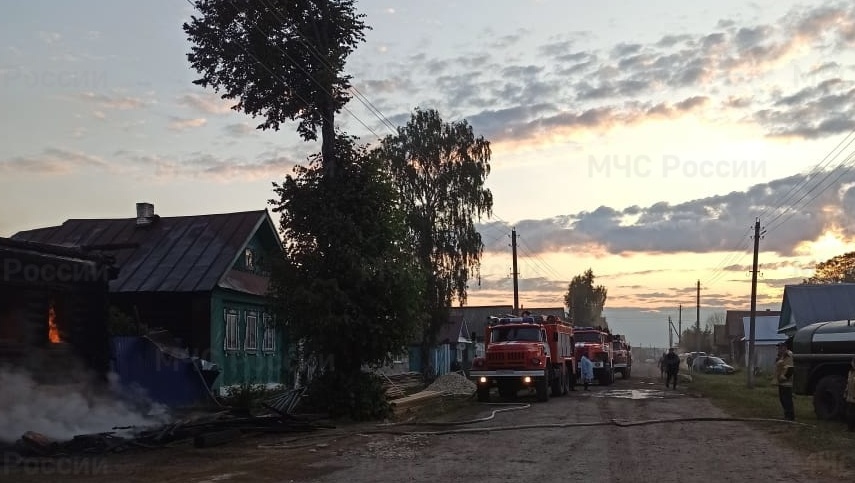 За неделю в Марий Эл пожары унесли жизни троих взрослых и одного ребёнка
