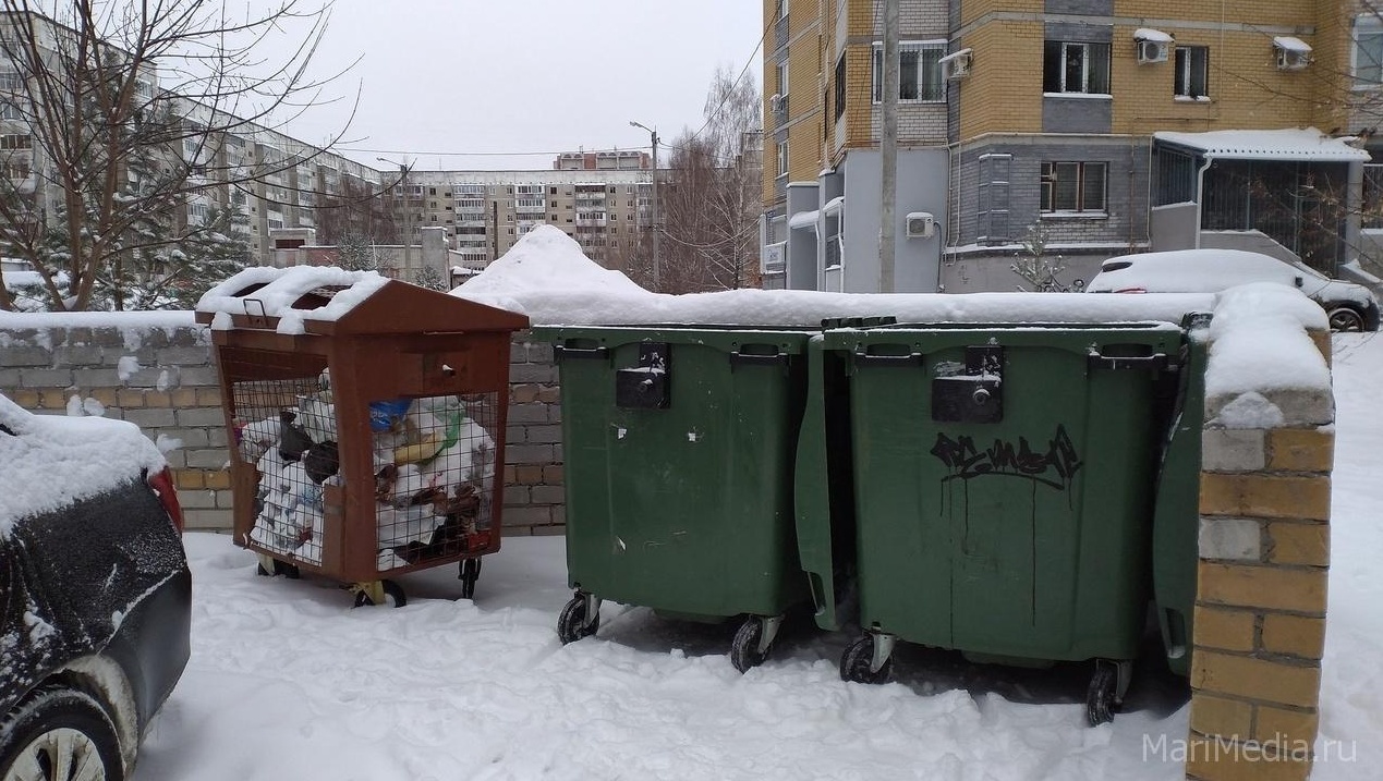 В Йошкар-Оле перешли на усиленный режим вывоза отходов с площадок ТКО