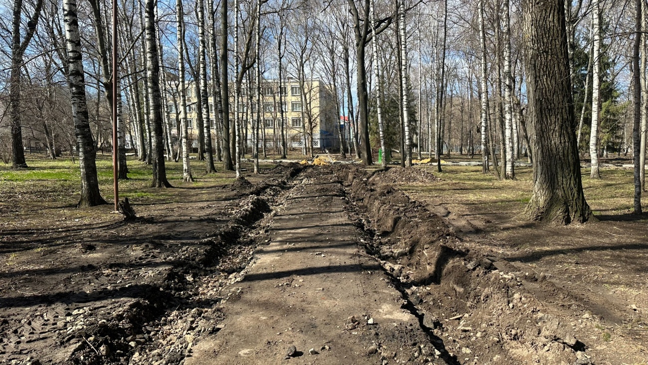 В Йошкар-Оле приступили к благоустройству ЦПКиО