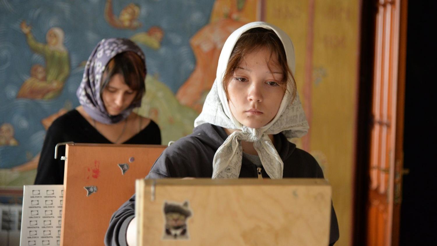 В Вознесенском соборе Йошкар-Олы писали юные художники