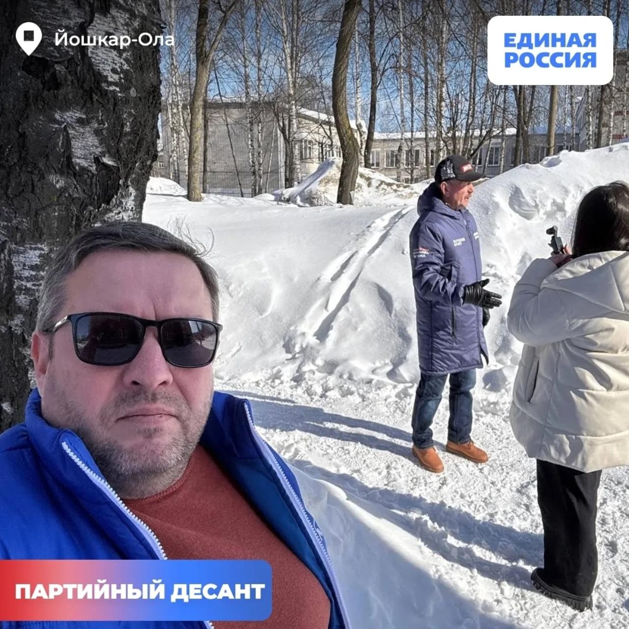 Депутаты проинспектировали уборку снега в Йошкар-Оле