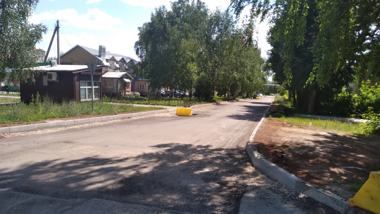 В посёлке Оршанка до 31 августа отремонтируют четыре улицы