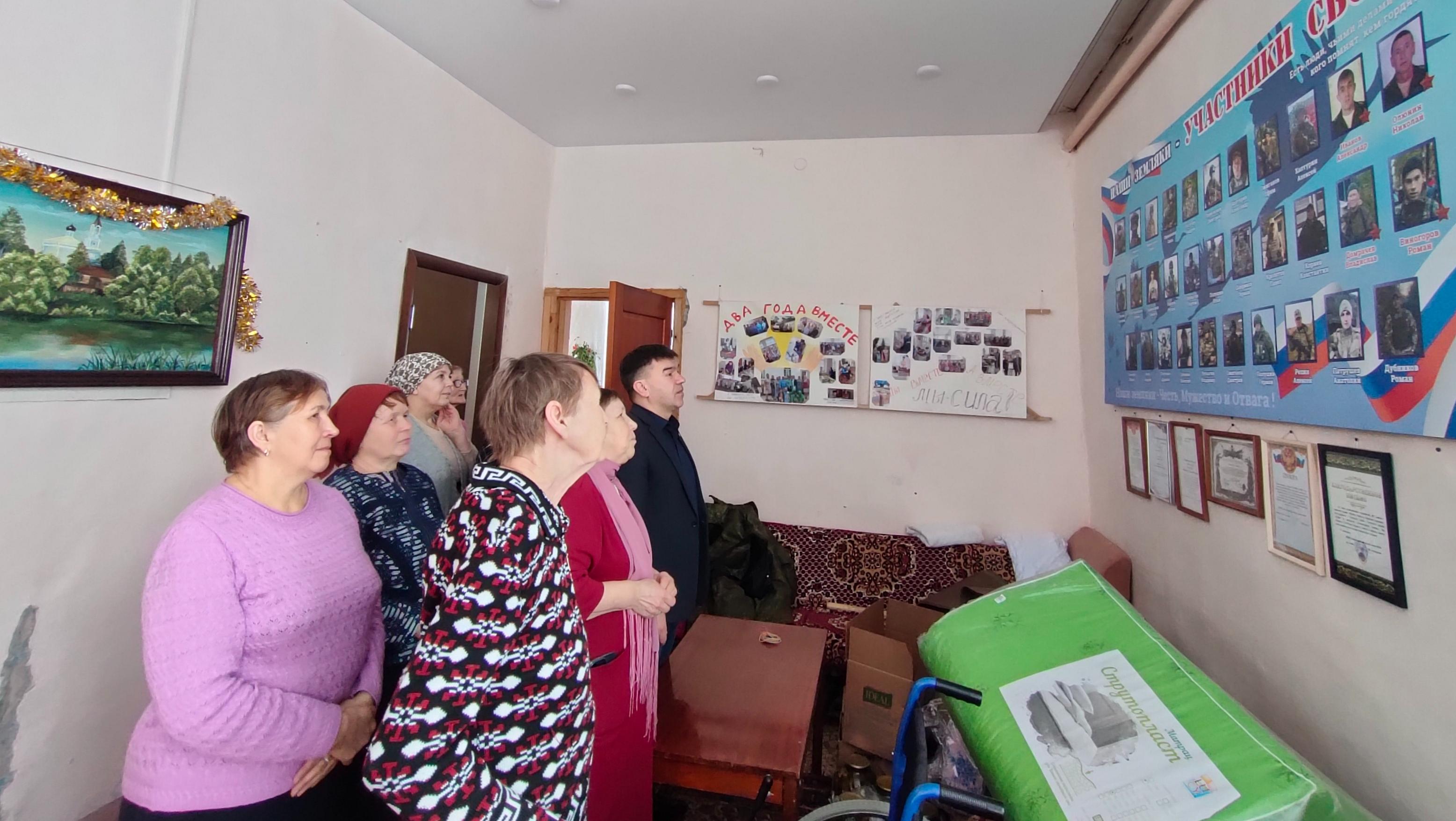 Ветеран СВО встретился с женщинами-активистками Советского района