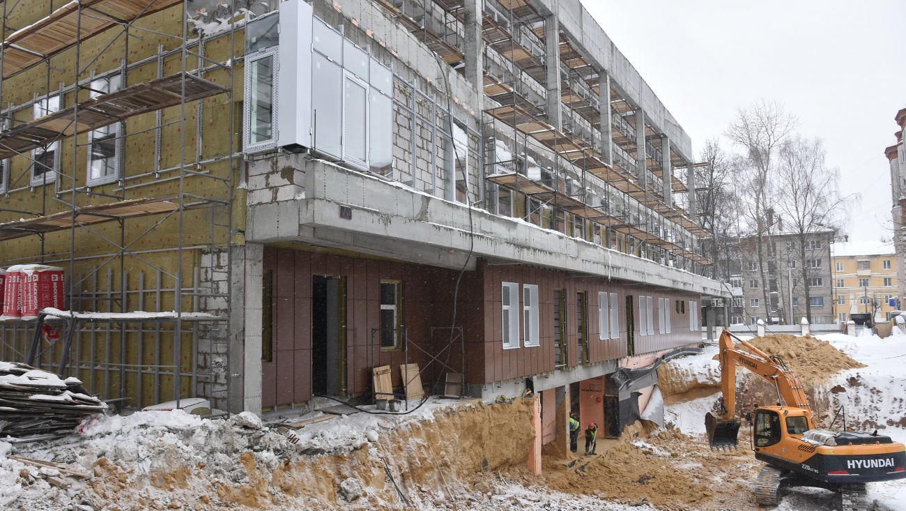 Готовность перинатального центра в Йошкар-Оле составляет почти 50%