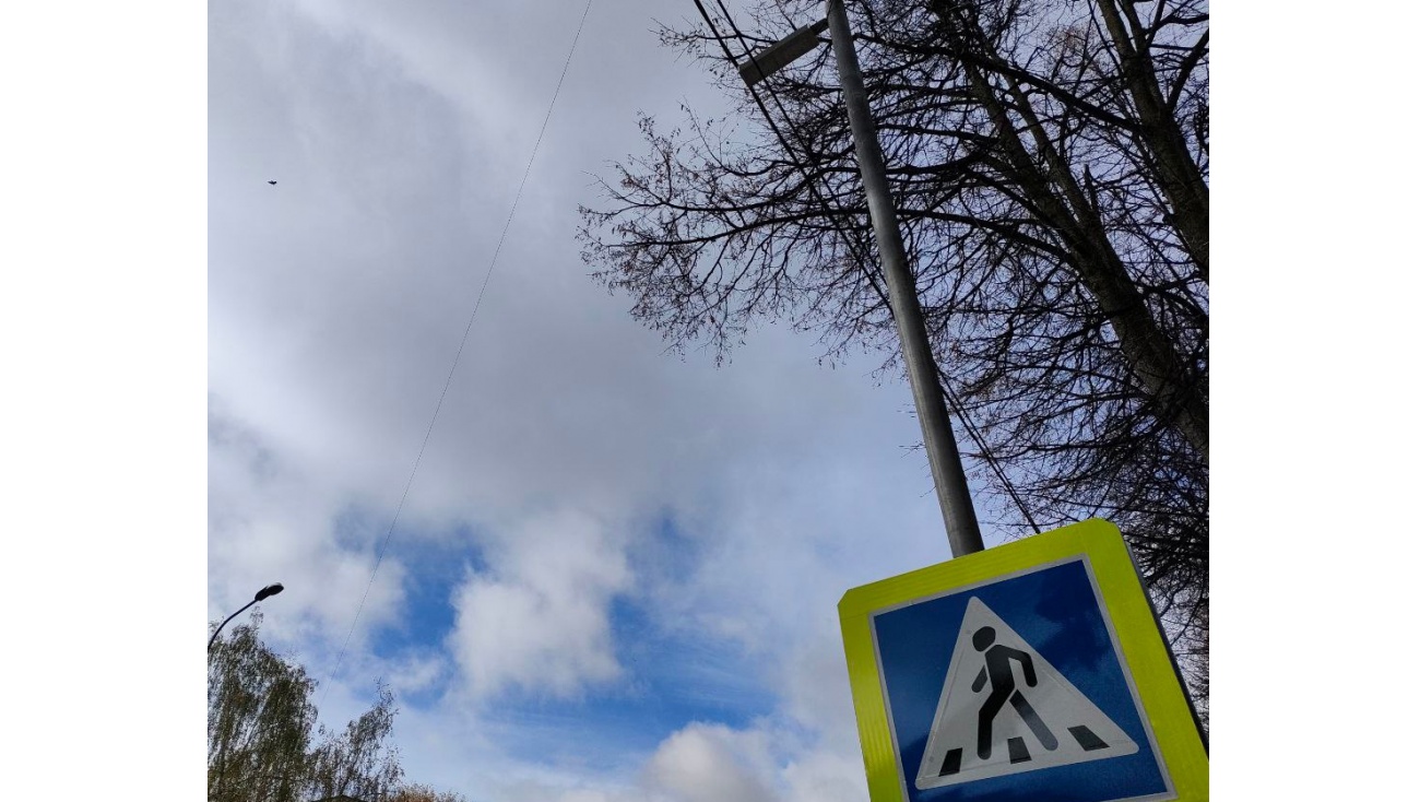 На двух пешеходных переходах в Йошкар-Оле появилось дополнительное освещение