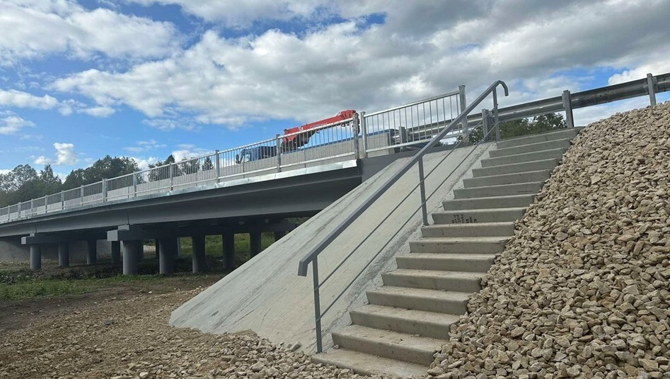 В Марий Эл реконструируют мост через реку Ексейка