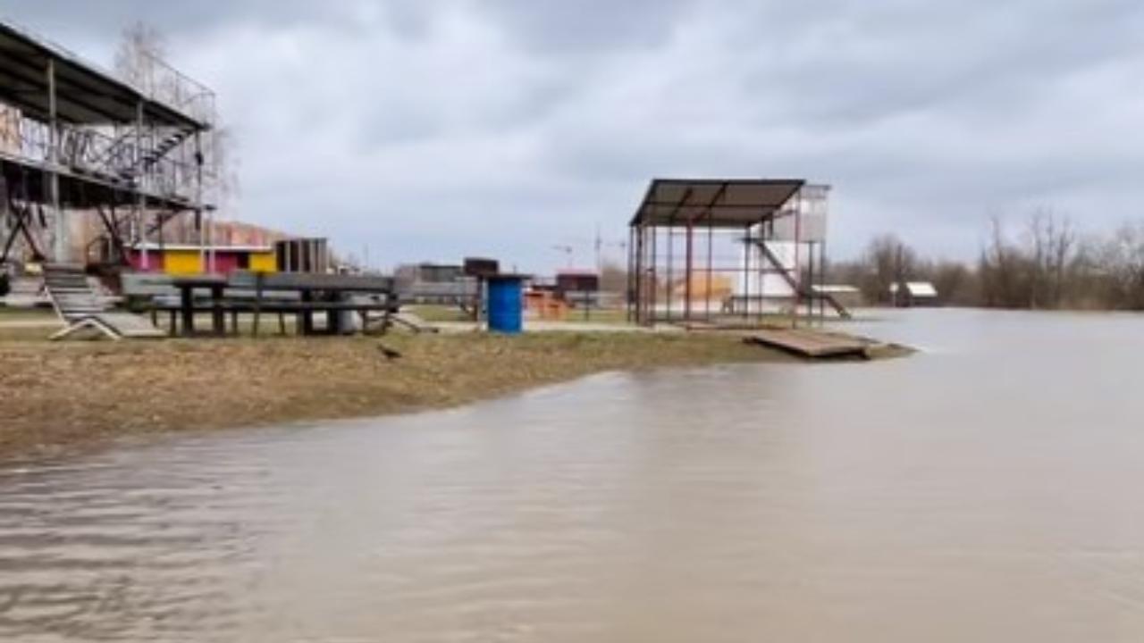 На Малой Кокшаге в Йошкар-Оле вновь поднялась вода