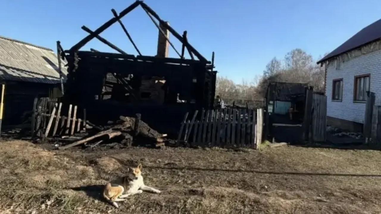В Параньгинском районе на месте пожара обнаружили труп женщины