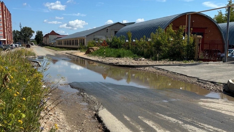 На улицах Садовой и Шумелёва в Йошкар-Оле решат проблемы с водоотведением