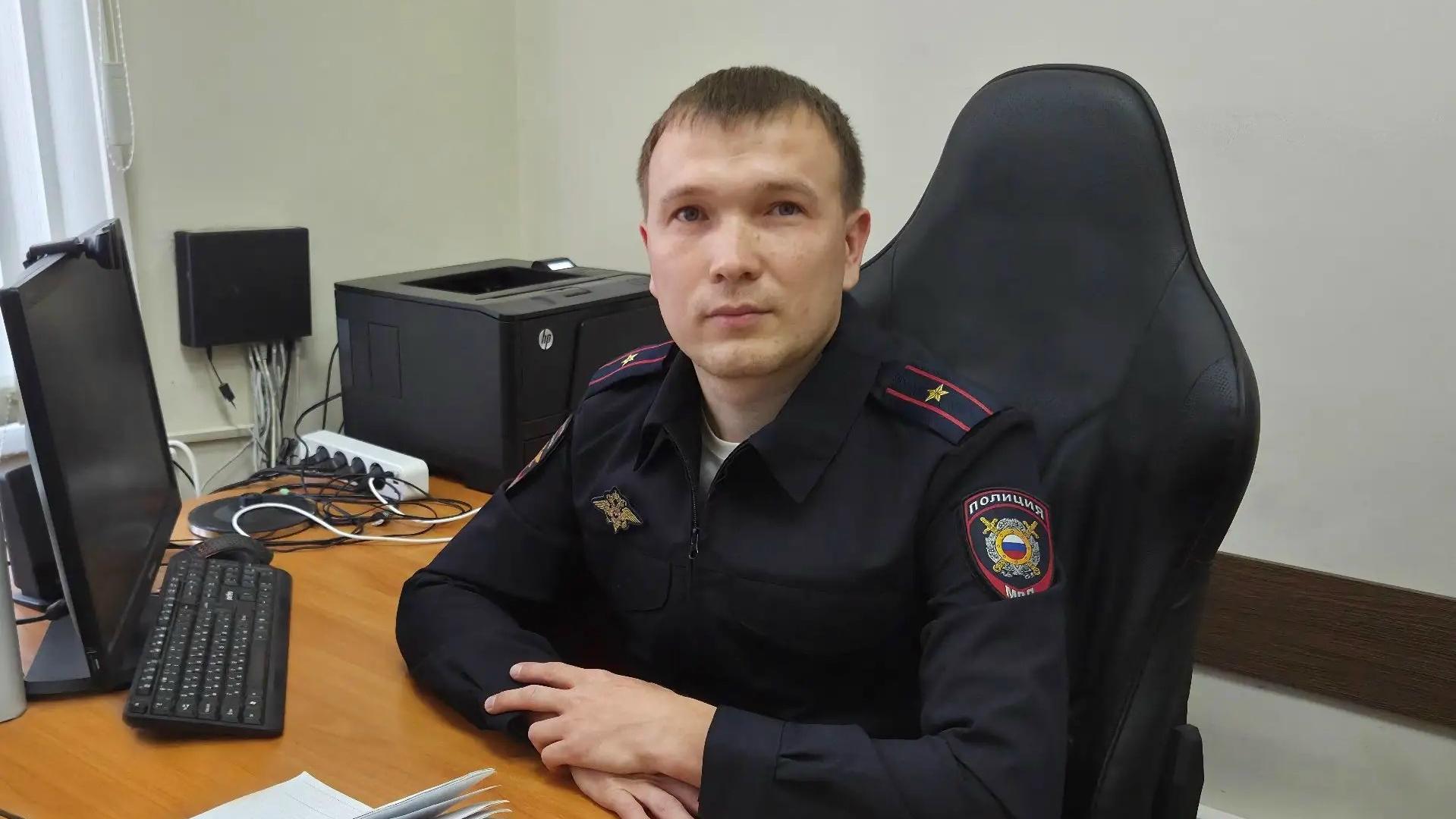 Жительница Марий Эл поблагодарила полицейского за помощь на дороге