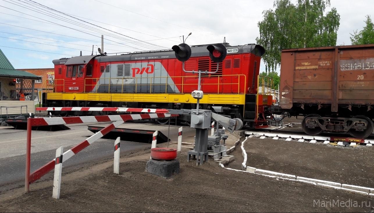 В Марий Эл на железнодорожном переезде зарегистрировано одно ДТП