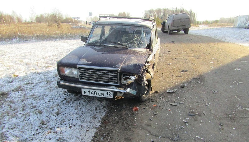 В Марий Эл в ДТП попал годовалый малыш