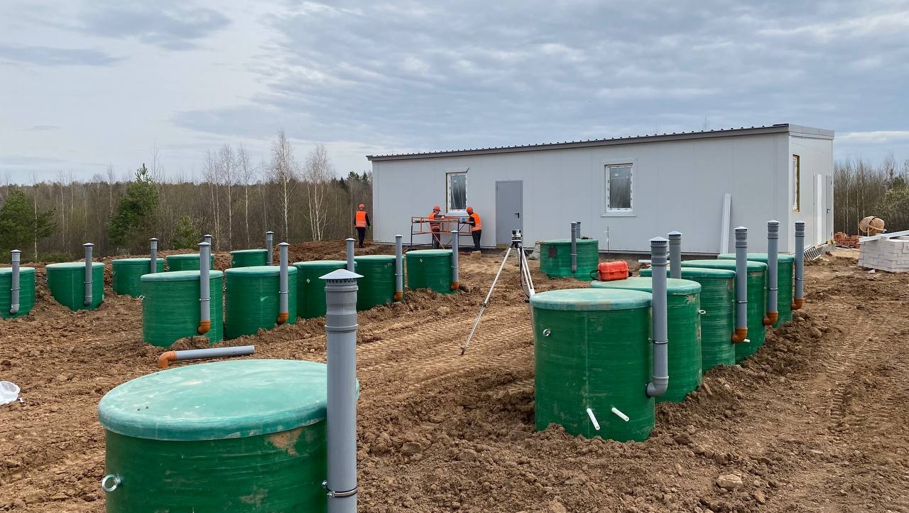 В Параньгинском районе реконструкция очистных сооружений завершится летом