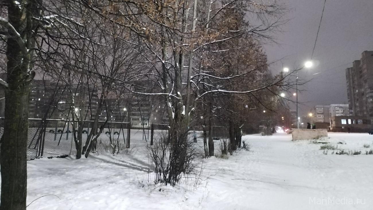 В выходные в Марий Эл от -8ºС до +1ºС