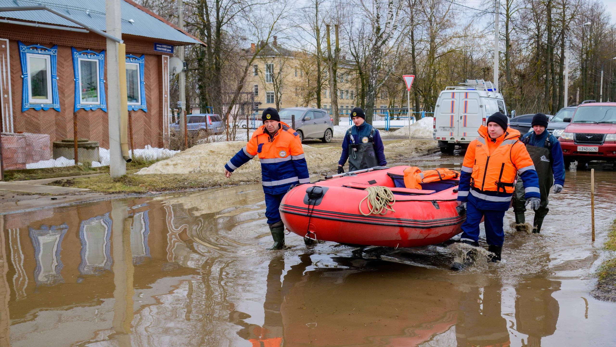 Глава Марий Эл прокомментировал ситуацию с паводком 