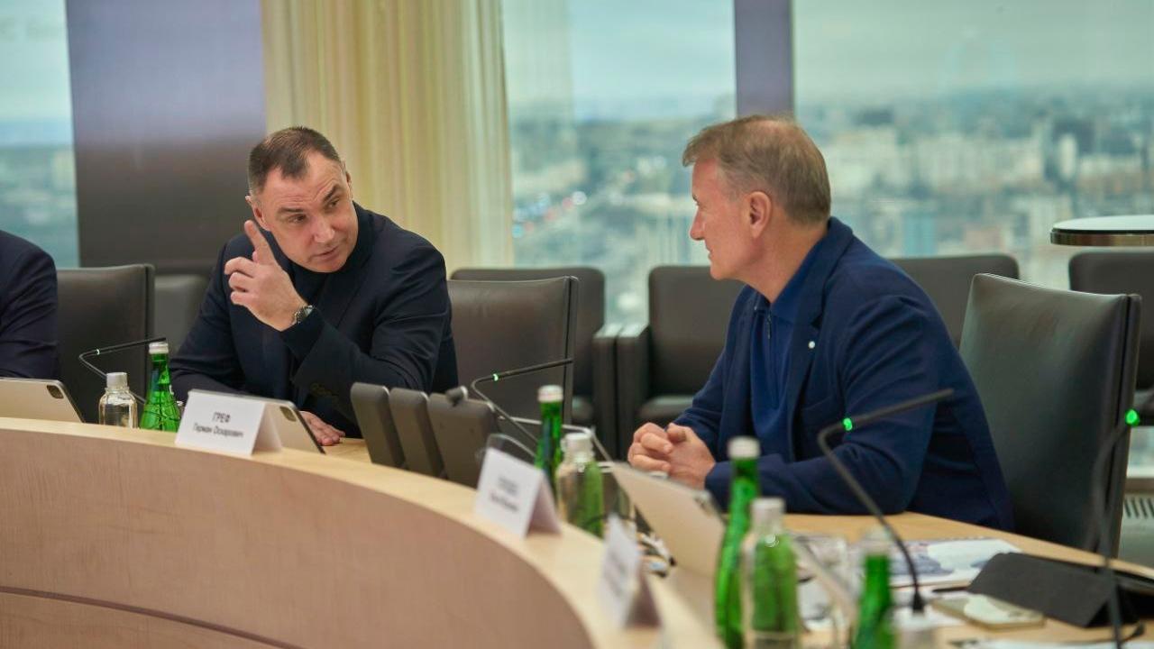 Глава Марий Эл поздравил с днём рождения Германа Грефа