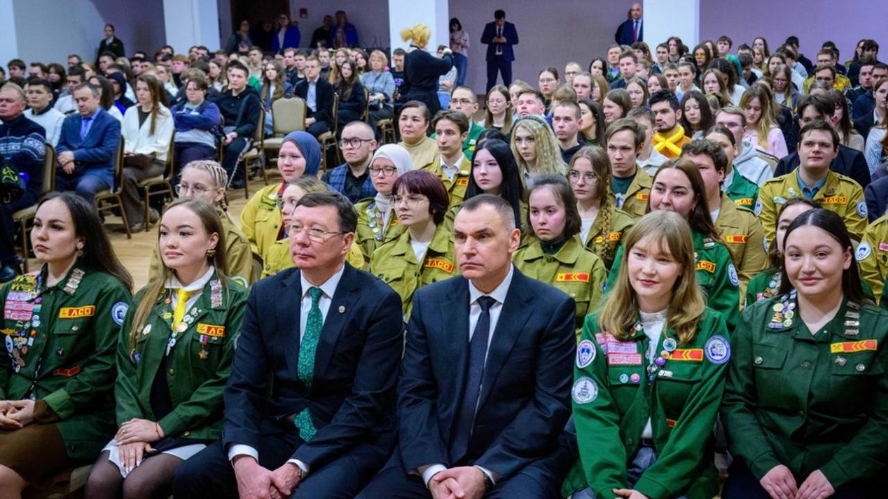 В Йошкар-Оле чествовали студенческие отряды