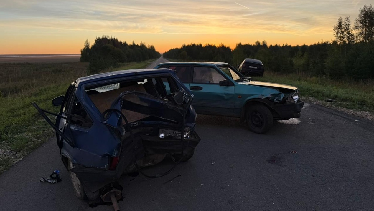 В массовом ДТП в Сернурском районе погибла 17-летняя девушка
