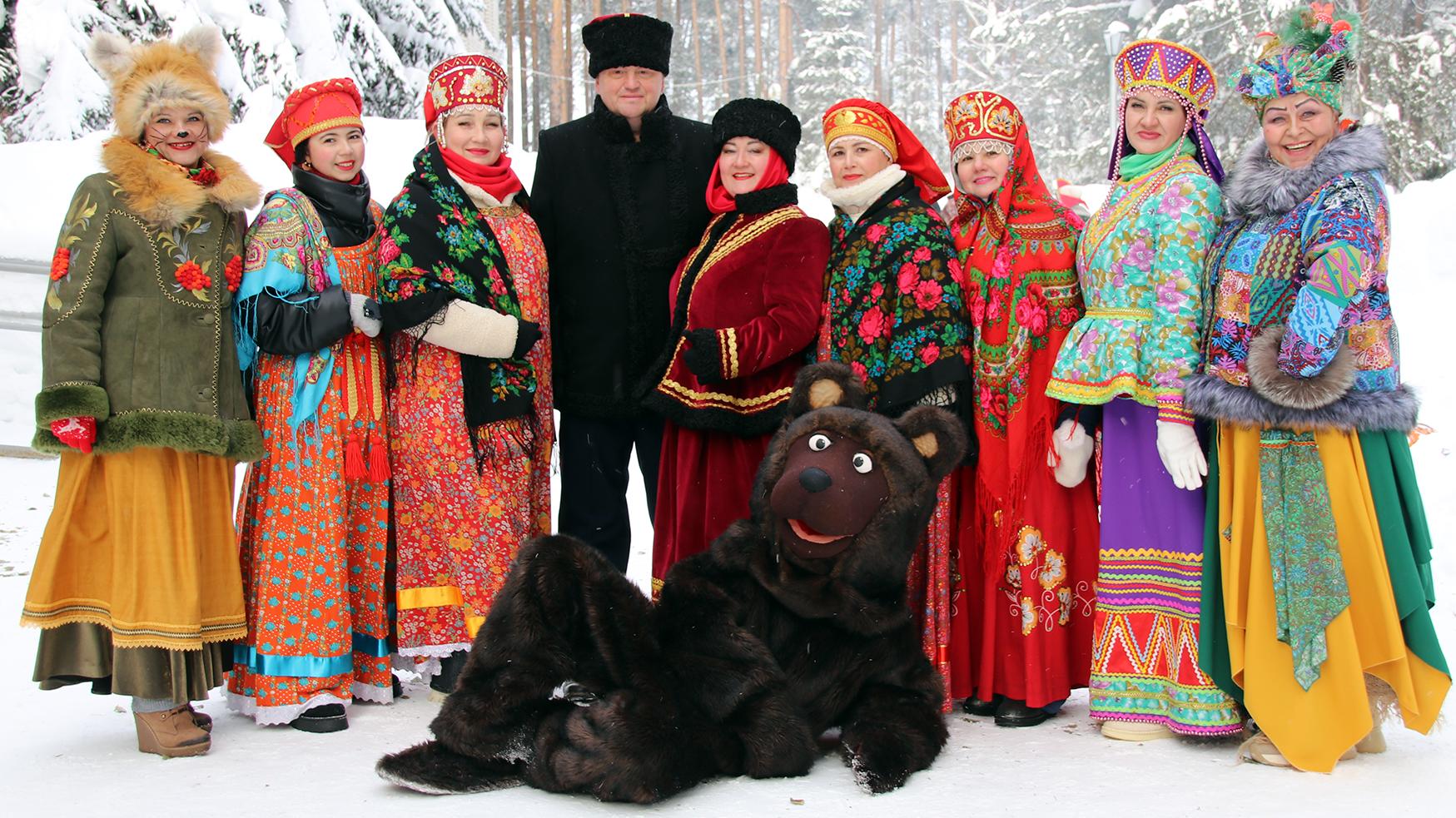 Сотрудники колонии-поселения № 7 отметили Масленицу в санатории «Сосновый бор»