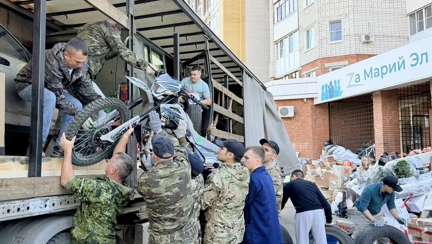 70 партию гуманитарной помощи из Марий Эл доставят на трёх фурах и одной «Газели» 